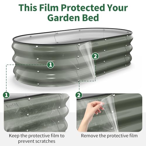 Raised Garden Bed (Volcanic Gray / 4x2x1FT)