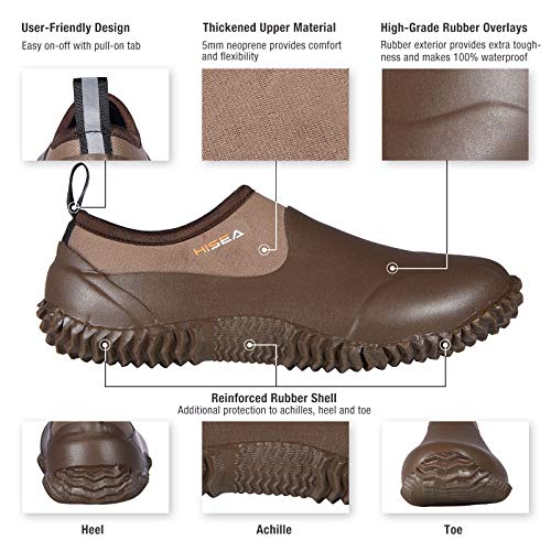 Unisex Garden Shoes Waterproof Slip