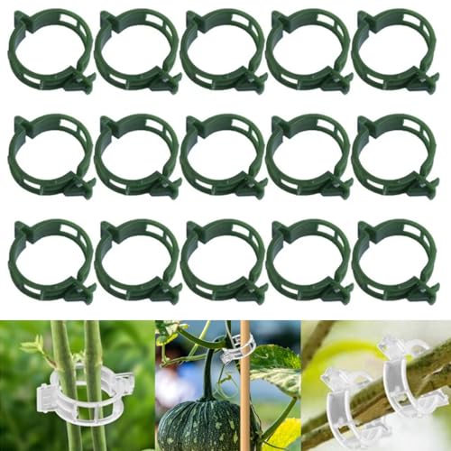 100 PCS Secured Plastic Plant Clip