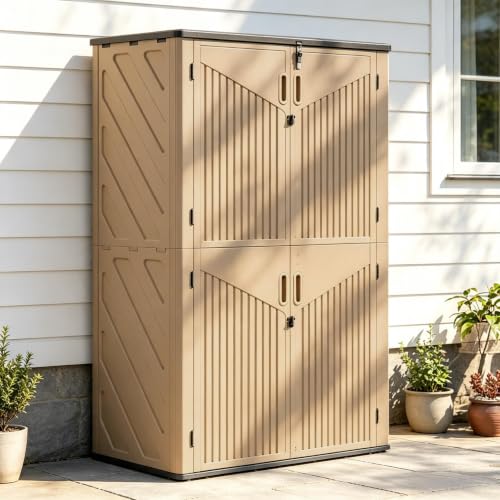 Outdoor Storage Shed with Floor