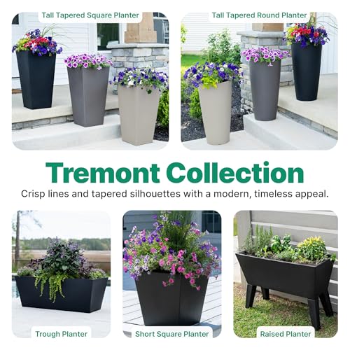 Tremont Tall Round Tapered Planter 2 (2 Count)