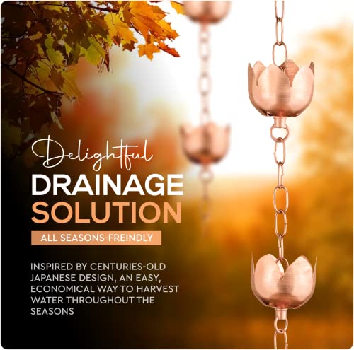 Copper Rain Chain
