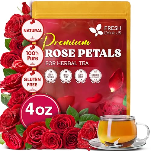 Premium 4oz Dried Rose Petals (4oz)