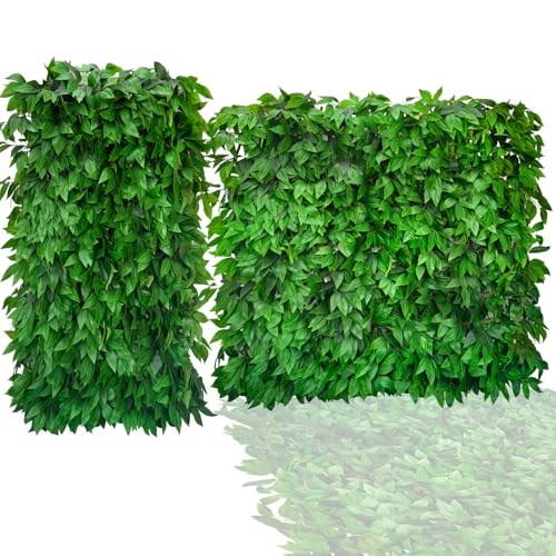 Expandable Fence Privacy Screen for Balcony Patio Outdoor (Willow Leaf)
