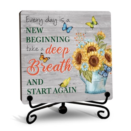 Spring Decorations for Rustic Farmhouse Decor (Retro Sunflower 3)