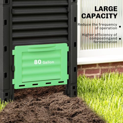 Garden Compost Bin (Green)