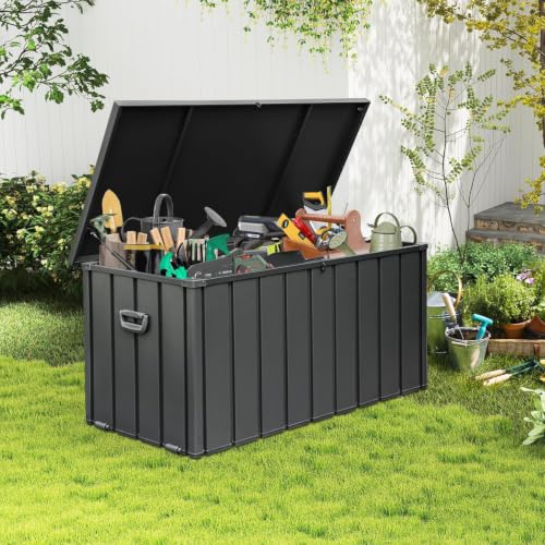 Domi Deck Box 150 Gallon (Grey / 150 Gallon)