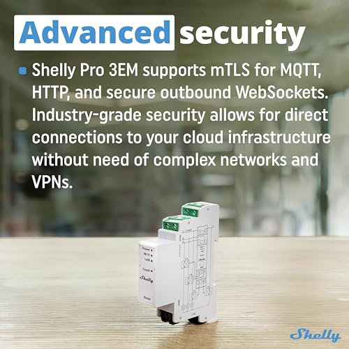Pro 3EM (400A) Wi-Fi & LAN 3-Phase Smart Energy Meter (Pro 3EM 400A)