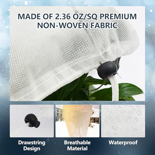 4 Pack Plant Covers Freeze Protection for Winter