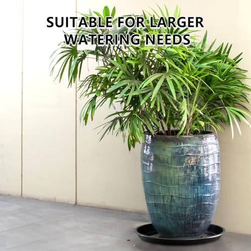 6 Pack 15 Inch Black Plant Saucers (Black / 15-inch (6 pack) Black)