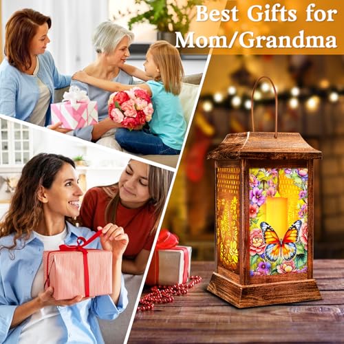 Butterfly Solar Lanterns Outdoor Hanging Lights (Butterfly)