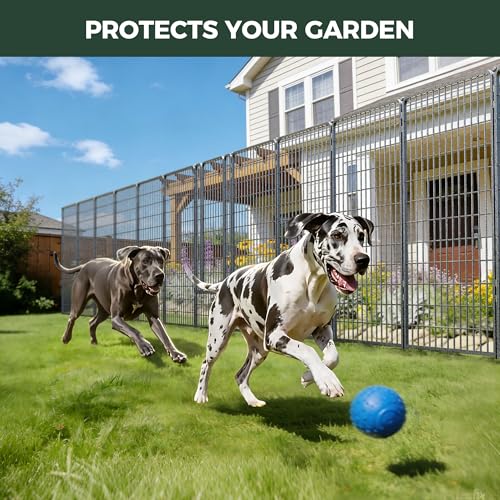 No Dig Garden Fence (Silver / 50"H)