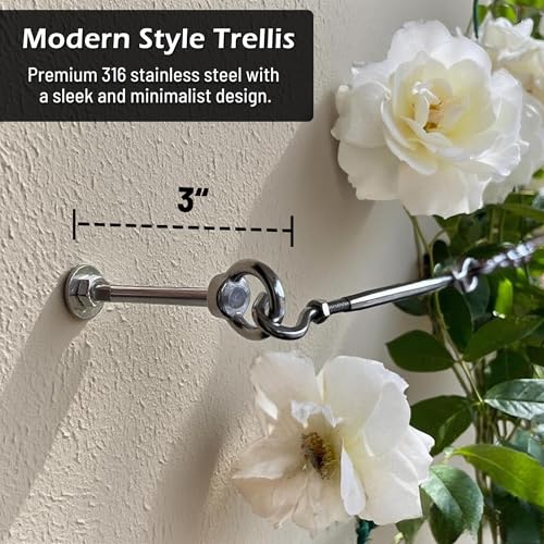 Tensioned Wall Wire Trellis Kit (30 Sets)