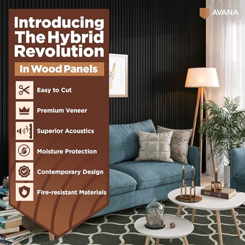 Acoustic Wood Wall Panels (16.52 Sq Ft)
