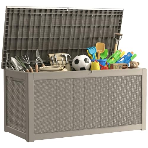 Outdoor Storage Box (Grey / 320 Gallon 3.0 Max)