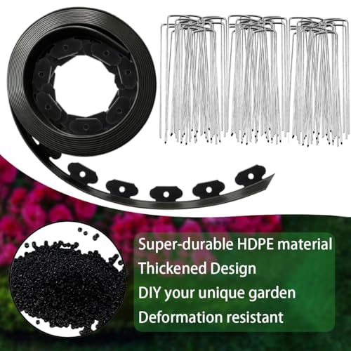 131Ft 3IN Landscape Edging (Black / 3IN x 131FT)