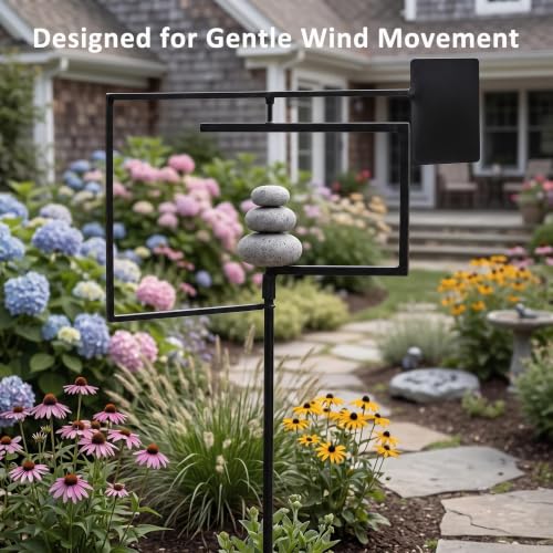 Zen Metal Wind Spinner (Zen Black)