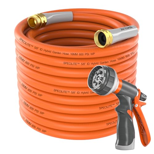 Garden Water Hose 75 ft x 5 (5/8" Orange / 75FT)