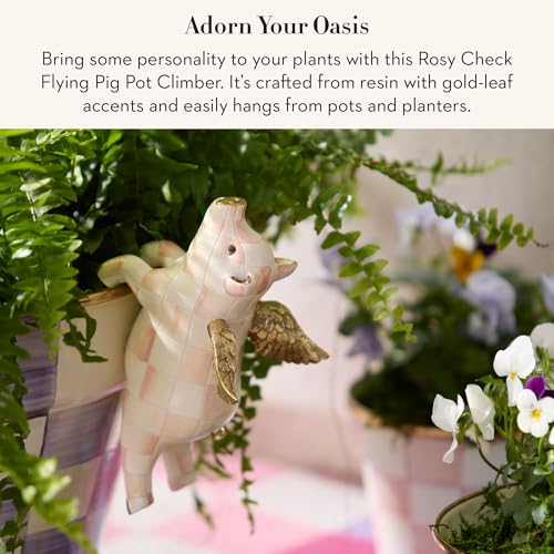 Resin Pot Climber (Rosy Check Flying Pig)