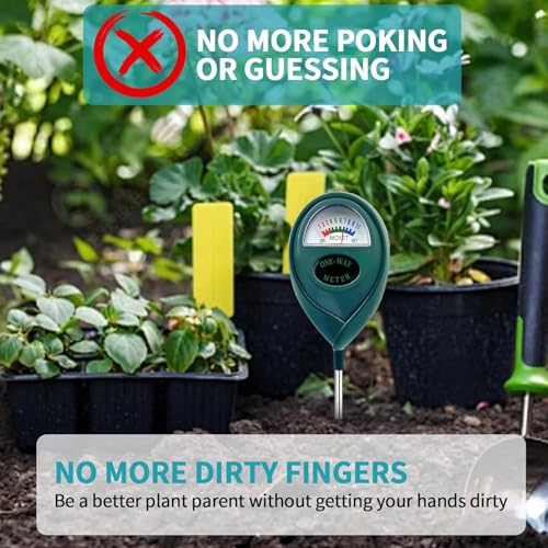 2 Pcs Green Soil Moisture Meter (Green 2 Pcs)