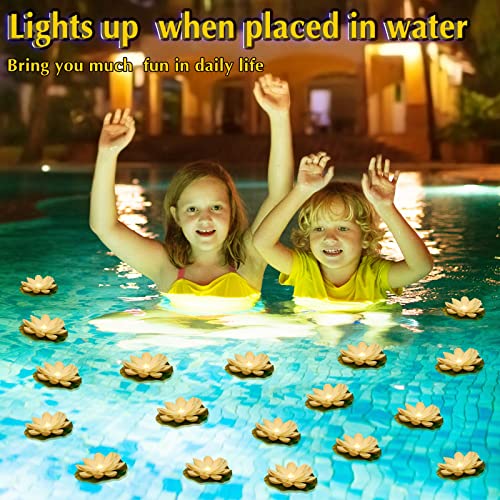 LED Floating Lotus Lantern (24 Count)