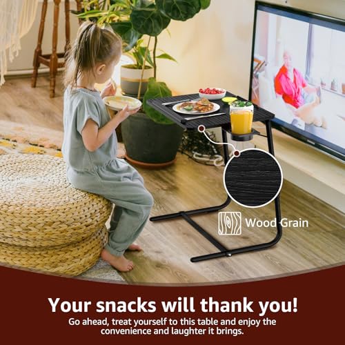 TV Trays Set of 4 (Black)