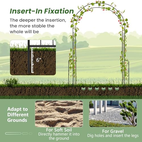 Garden Arch Trellis (66"W x 95"H)