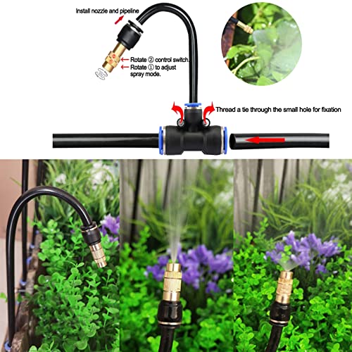 100FT Drip Irrigation System (98FT)
