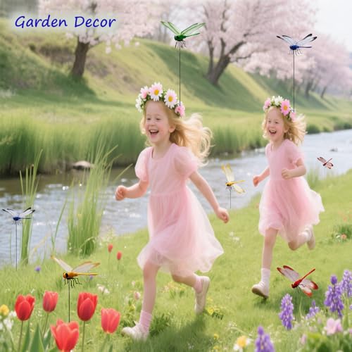 Dragonfly Garden Décor (20pcs-no Clip)