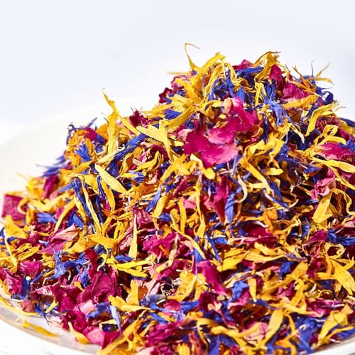 Edible Flower Sprinkles for Cake Decorating