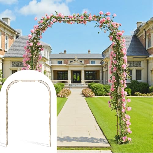 Metal Garden Arbor (Copper-Flat Top)
