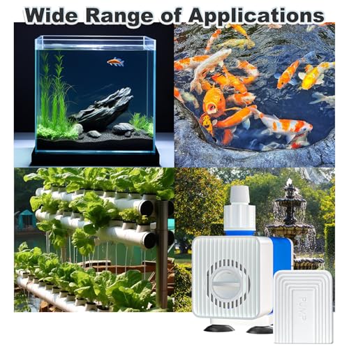 400GPH Water Fountain Pump 25W Pond Pumps Ultra