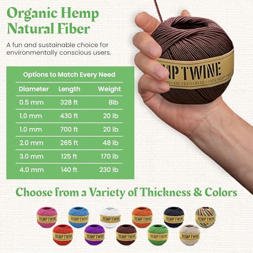 Natural Hemp Twine Saver Set A (Aa Mix / Assorted A)