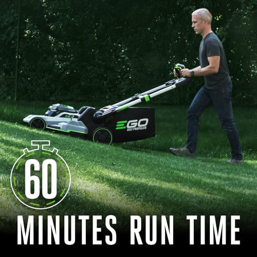 21" Cordless Electric Lawn Mower (21" / w/4.0Ah and 6.0Ah Batteries, Touch Drive)