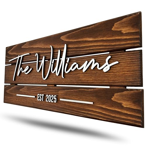 Wooden Name Sign Personalized and Custom