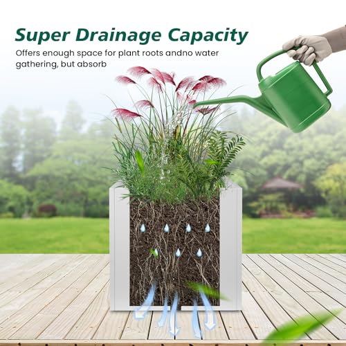 Galvanized Steel Planter 20 Inch