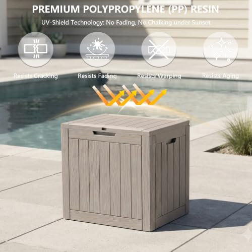 Outdoor Storage Box (Grey / 35 Gallon 3.0)