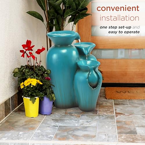 DIG246TUR 21" Outdoor 3 (21" H - Turquoise)