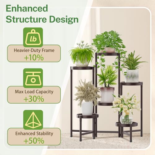 Plant Stand Indoor Outdoor (6 Count)