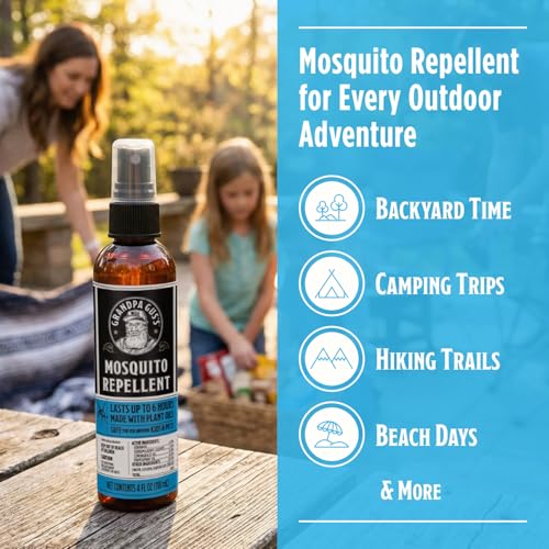 Natural Mosquito DEET (4 Fl Oz (Pack of 1))