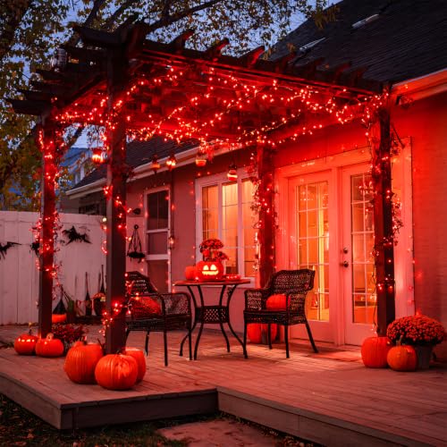 600 LED Solar Halloween Lights (Red / 600LED*1)