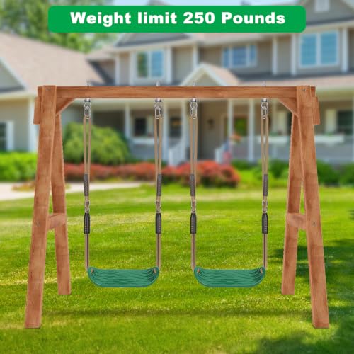 Green Heavy Duty Swing Seat Non (Green U-shape Swing (2 Pack))