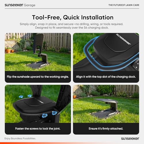 Garage for S4 Robot Lawn Mower