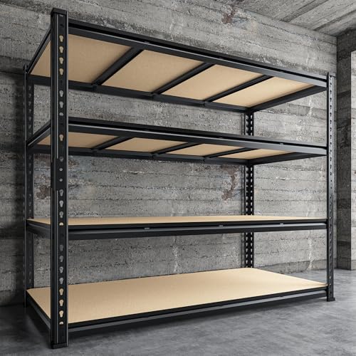 55" W Heavy Duty Garage Shelf (55" W × 24" D × 60" H)