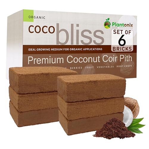 Coco Coir 650gm Bricks (Coco Bliss 650gm (6 Bricks))