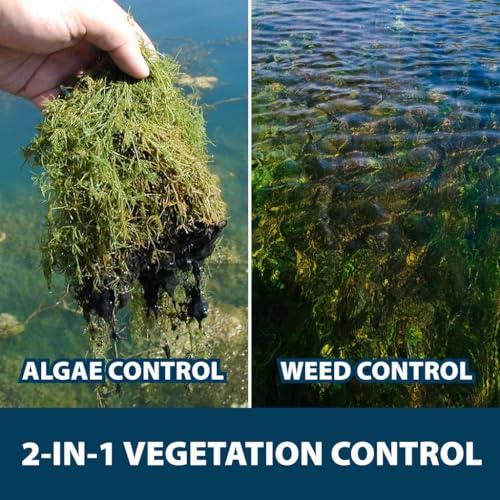 EasyKlear Pond & Lake Algae & Weed Control Herbicide (30 lbs / EasyKlear Defense)