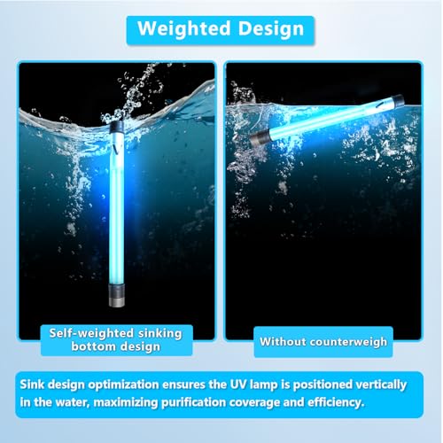 100W Aquarium UV Light for 1000 (100W/For 10000 Gallon)