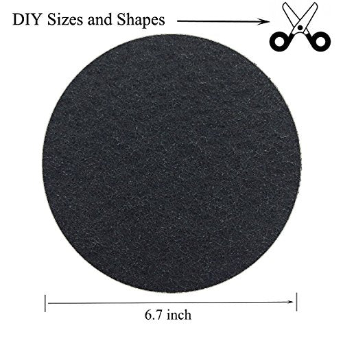 6.7inch Charcoal Filters for Kitchen Compost Bin Pail Replacement Filter Countertop Home Bucket Refill Sets
