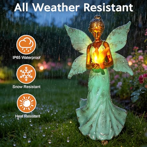 Solar Angel Garden Statues (Angel)