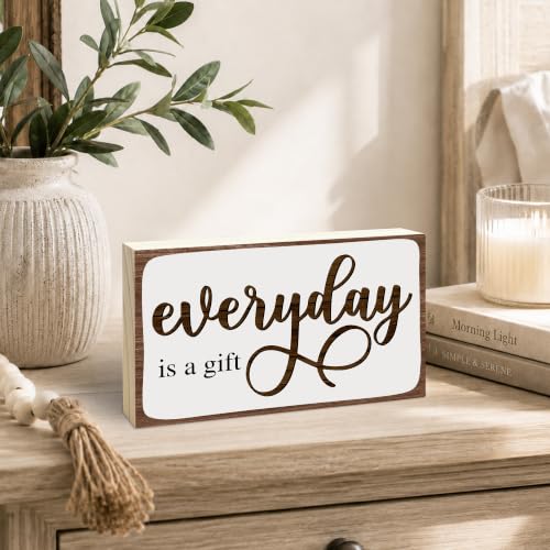 3x5 Inspirational Wooden Block Sign (Gift-2)
